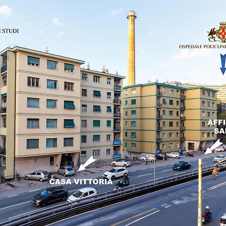 Casa Vittoria Di San Martino Affittacamere Genua Exteriör bild